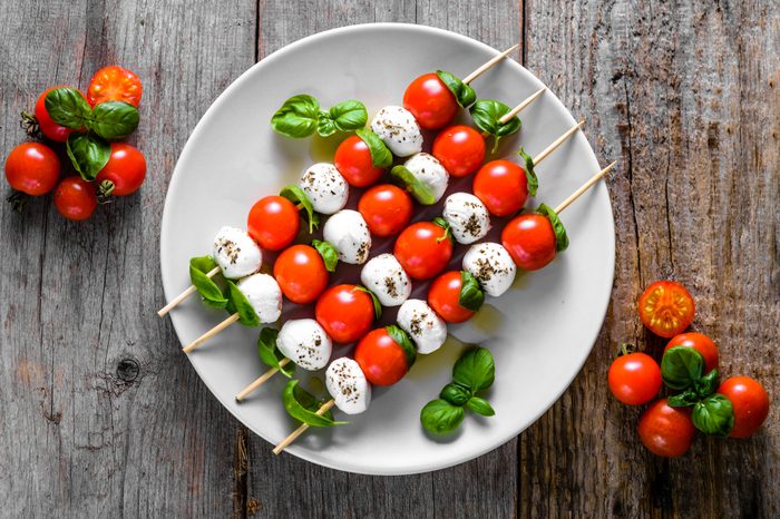 greek salad skewers