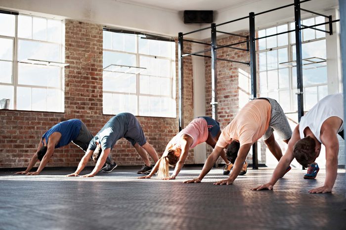 yoga class