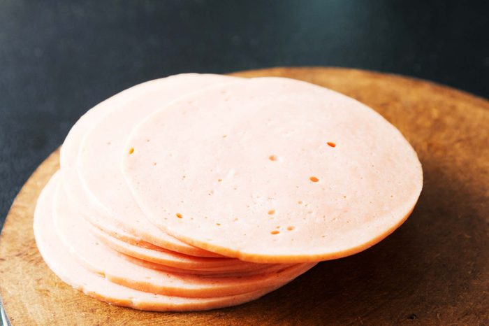 slices of bologna