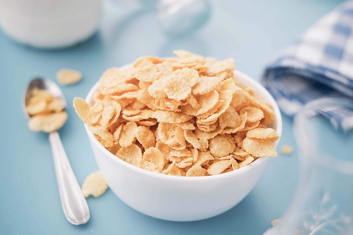 bowl of cereal on a table