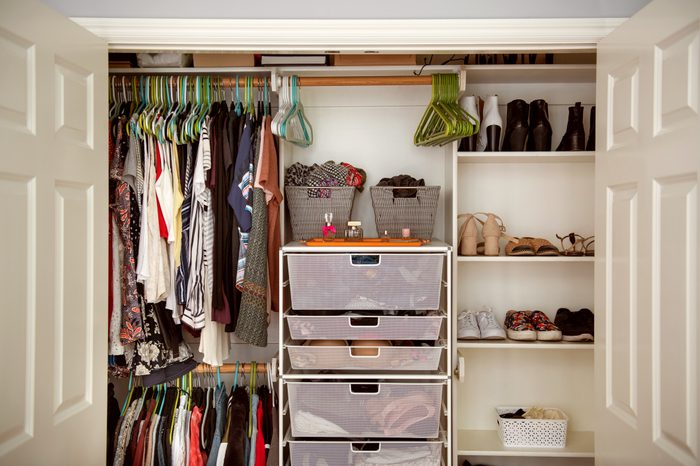 organized closet