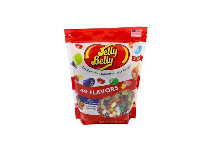 bag of assorted Jelly Belly jellybeans