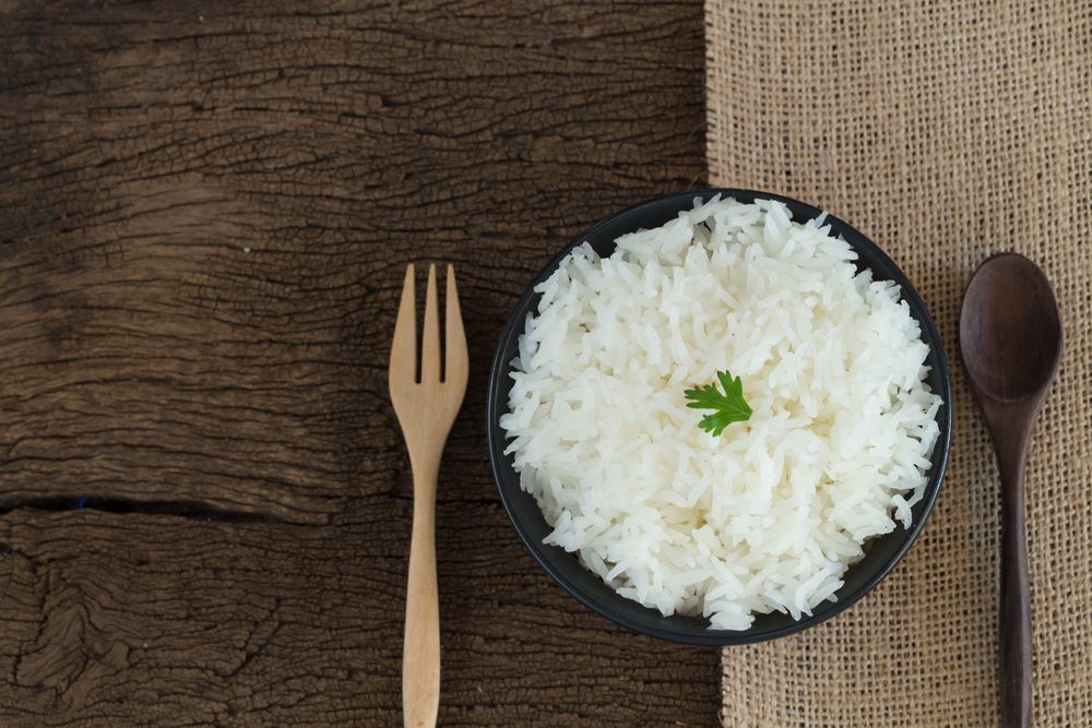 rice in a bowl