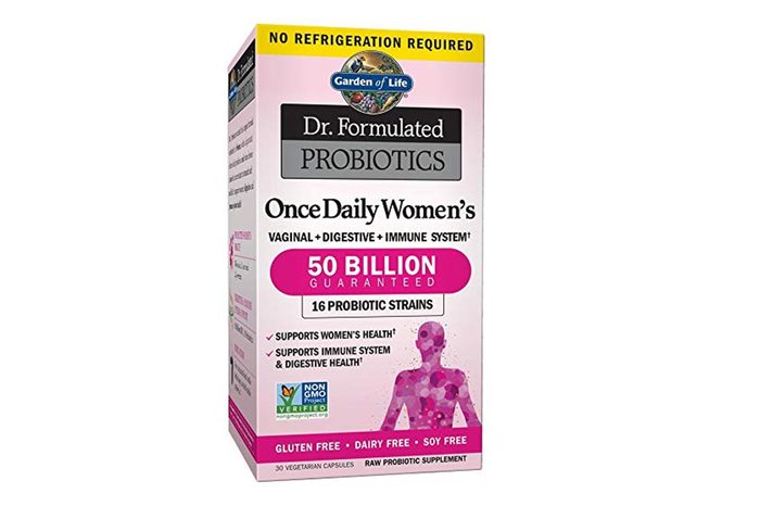 Garden of Life Dr. Formulated Probiotics, Once Daily Women’s Shelf Stable.