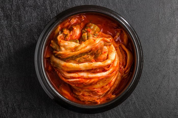 Kimchi of the Chinese cabbage