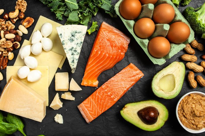 Keto diet food ingredients