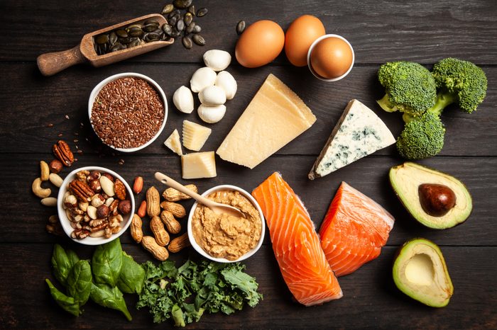 Keto diet food ingredients