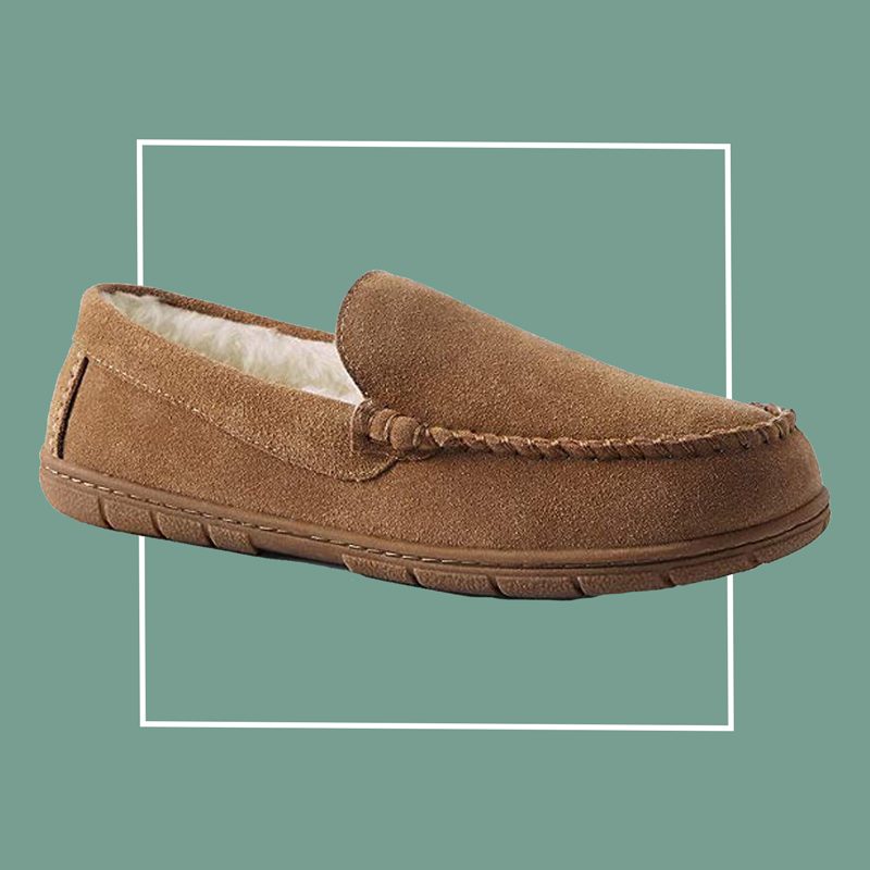 lands end men's slipper