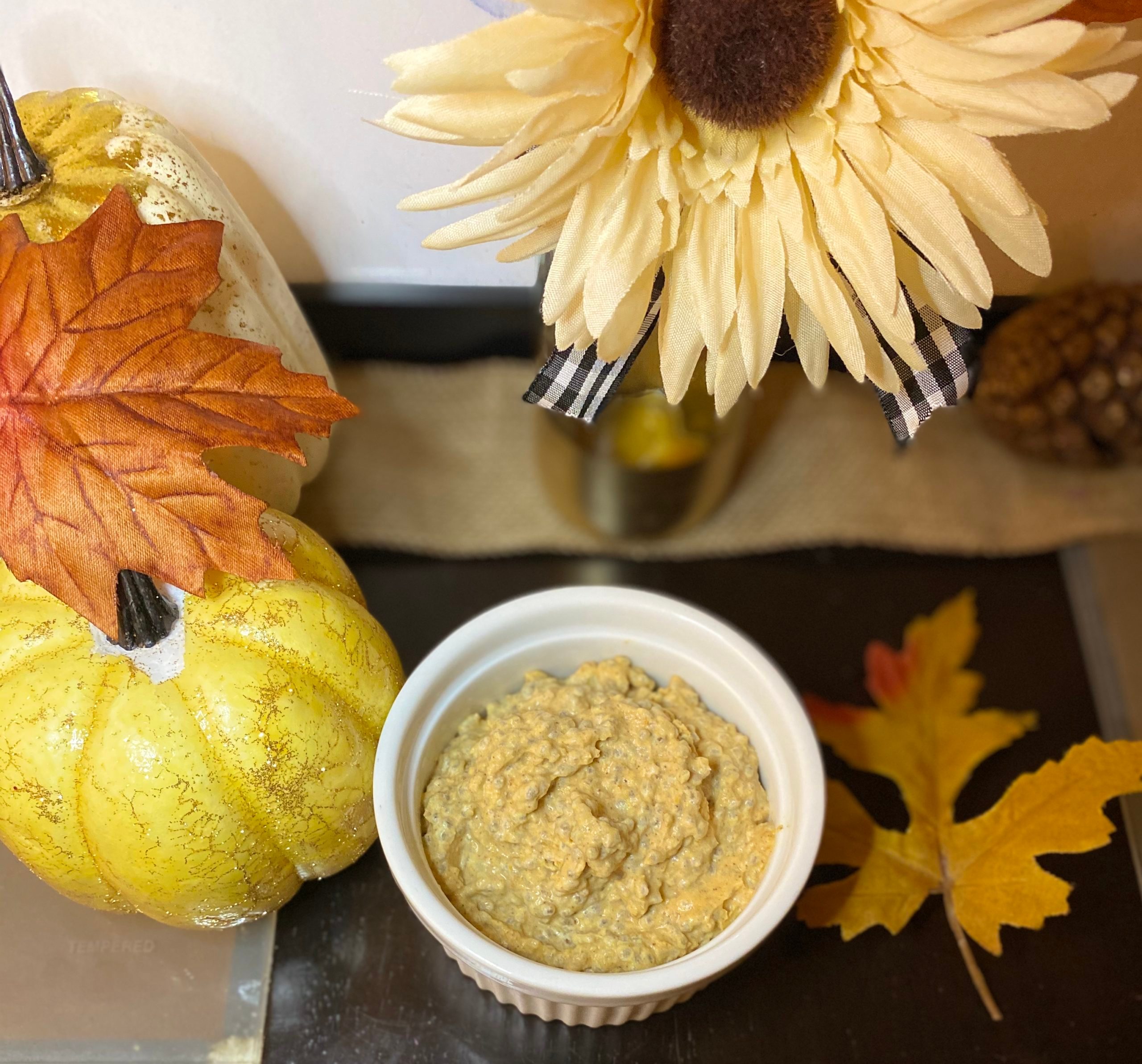 melissa nieves pumpkin spice chia pudding