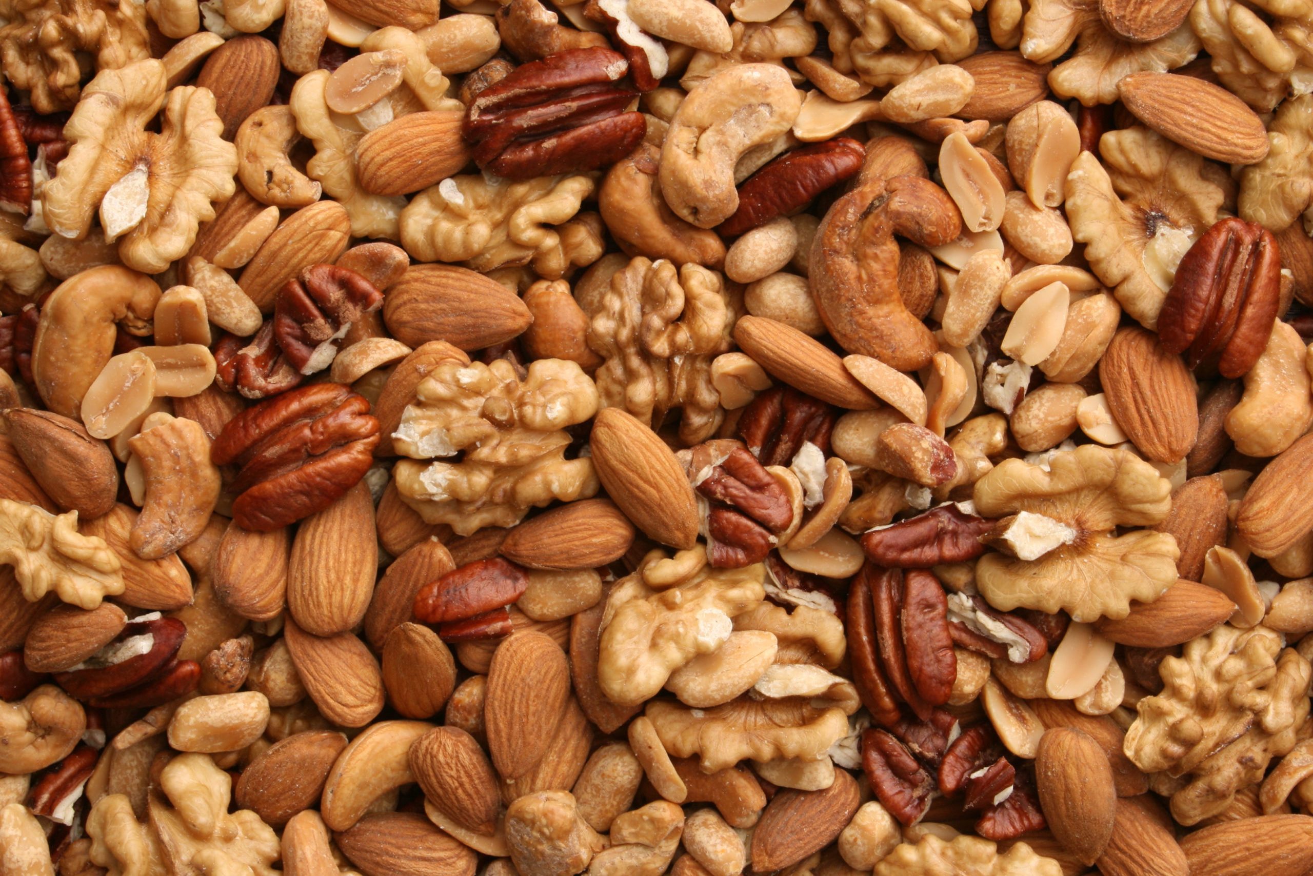 Nuts background