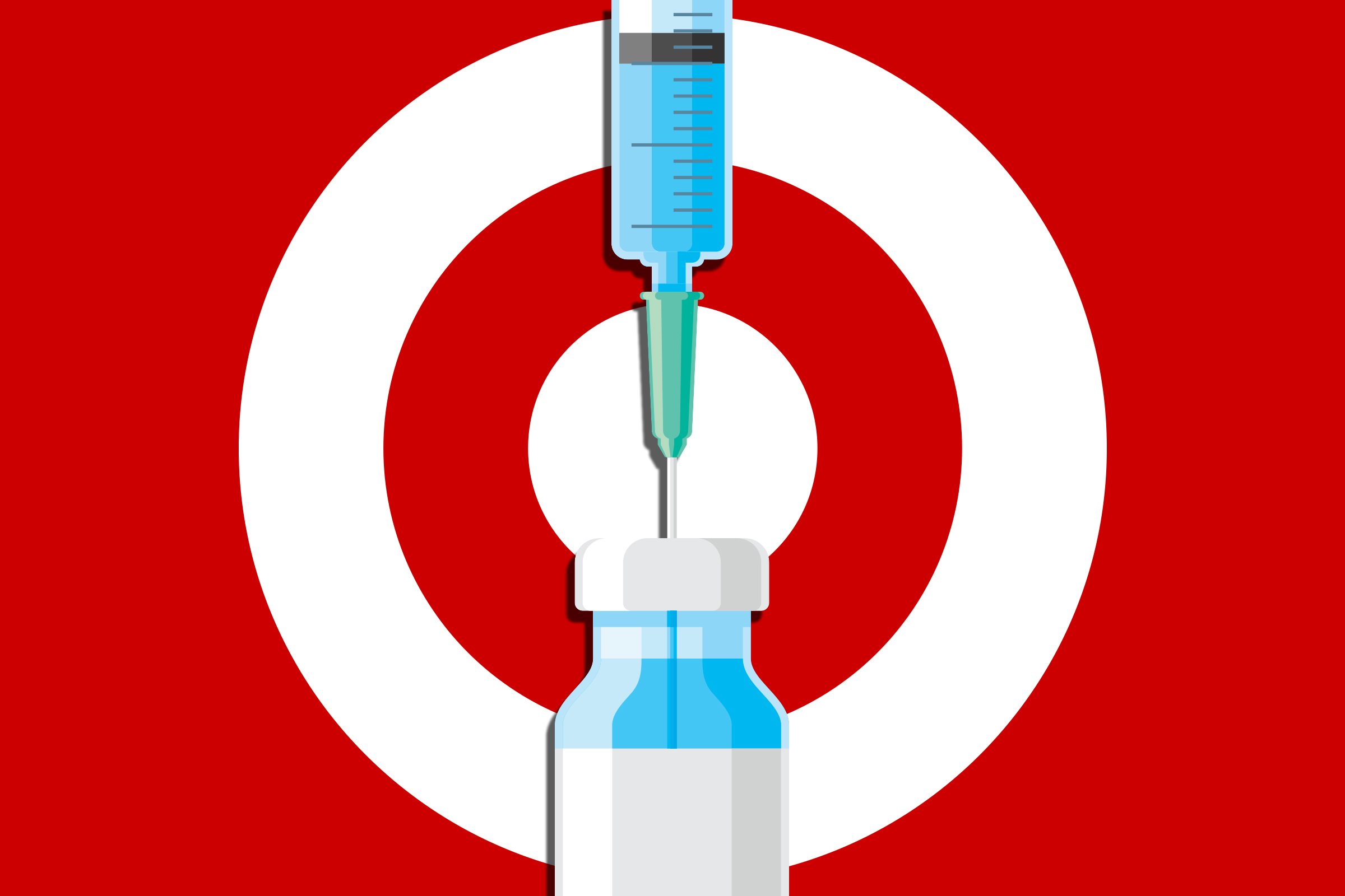 target flu shot illustration