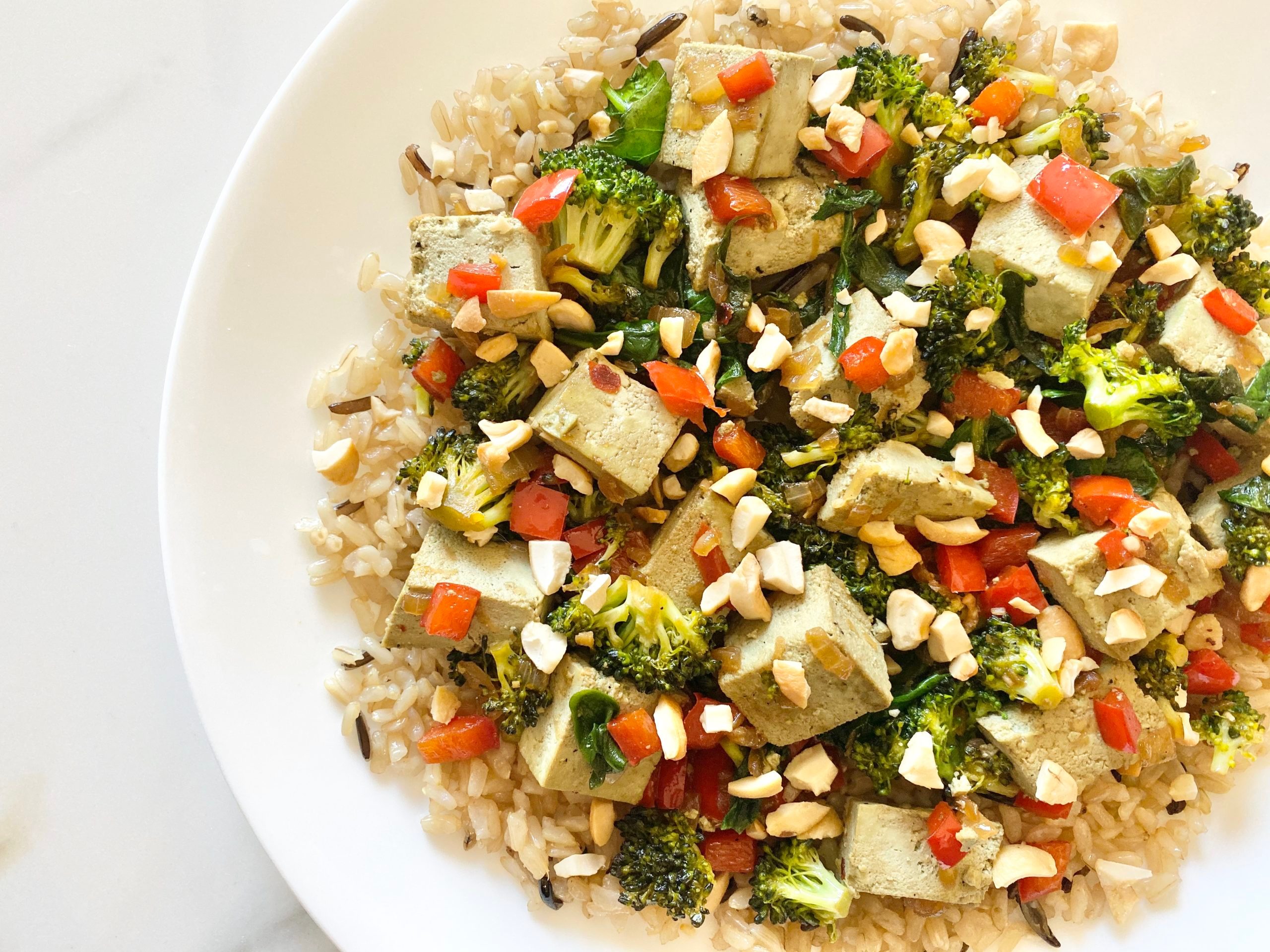 High Protein Vegan Stir Fry Recipe