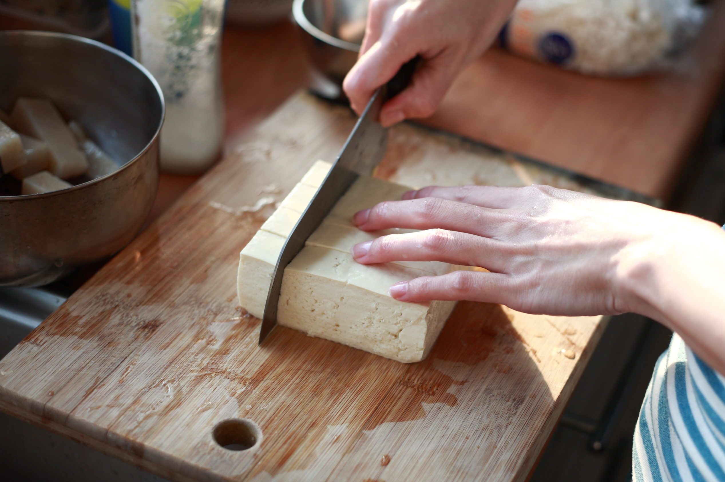 Cutting Tofu