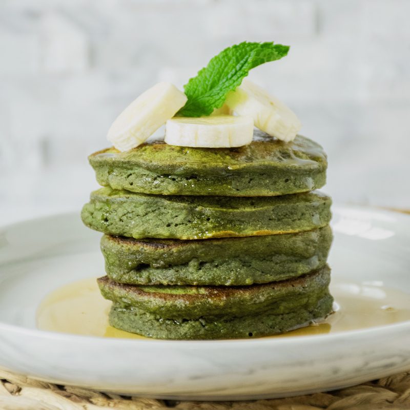 Green Banana Pancakes