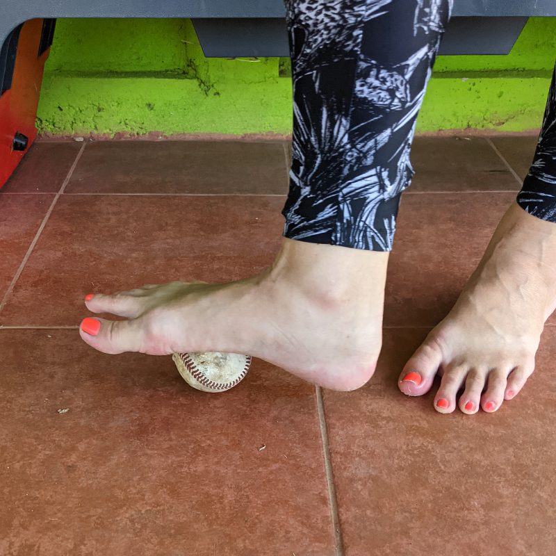 Ball Rolls Bunion Exercise